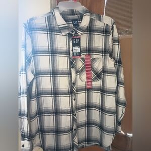 GAP Women's Plaid Flannel